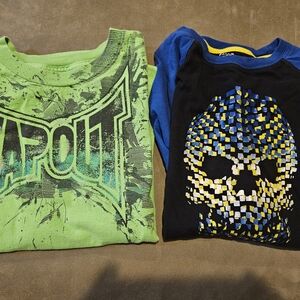 2 large youth shirts